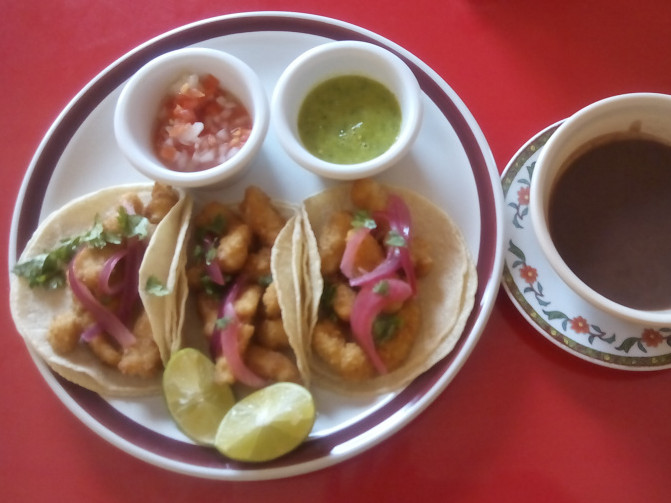 Tacos de pescado