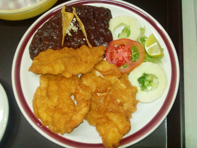 Pechuga de pollo Empanizada