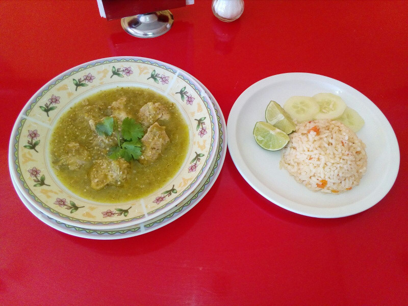 Puerco en Salsa Verde