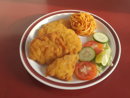 Pechugas empanizadas