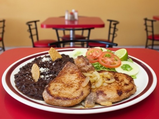 Chuletas ahumadas fritas