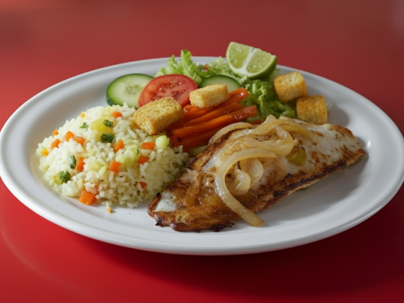 Filete de pescado a la plancha