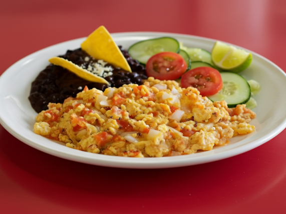 Huevos Revueltos a la Mexicana